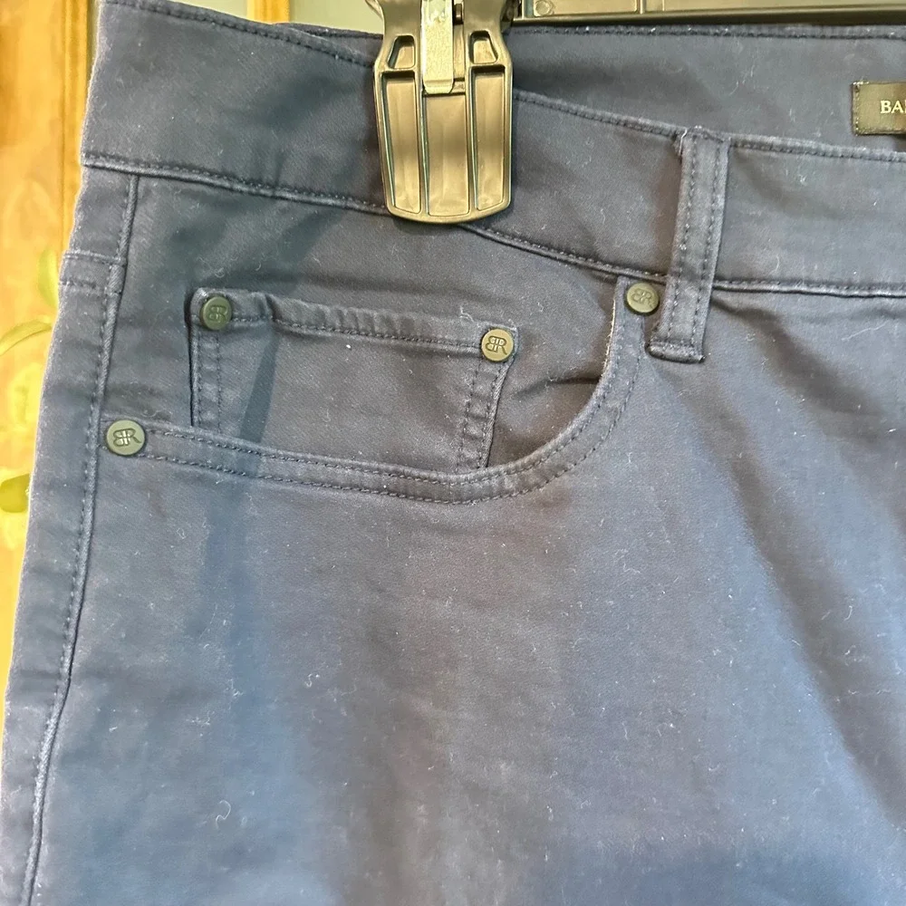 Banana‎ Republic Pants Mens 36x30 Navy Blue Stretch 5-Pocket Chino Trousers